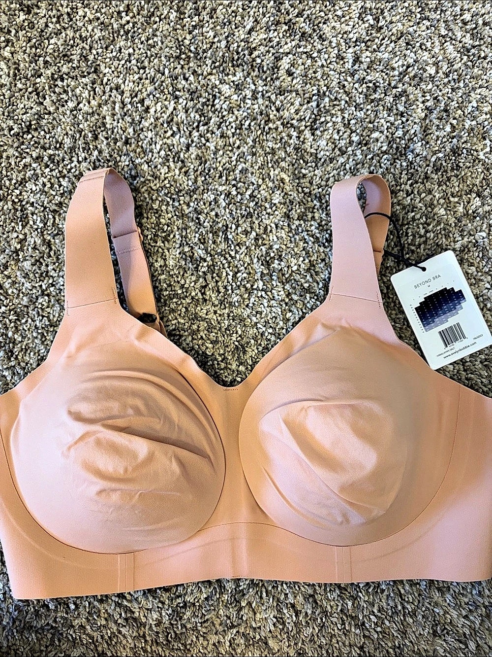 Evelyn & Bobbie The Beyond Bra Pink Bra Size M